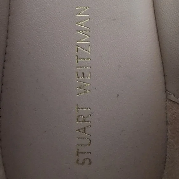Stuart weitzman tan flat shoes,size 7.5 - Picture 3 of 5